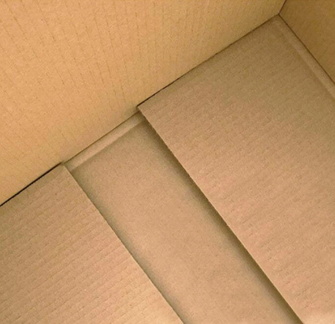 Paquete de 50 cajas de cartón Kraft 20x10x4 envío por correo caja de embalaje corrugado Foto 2 de 4