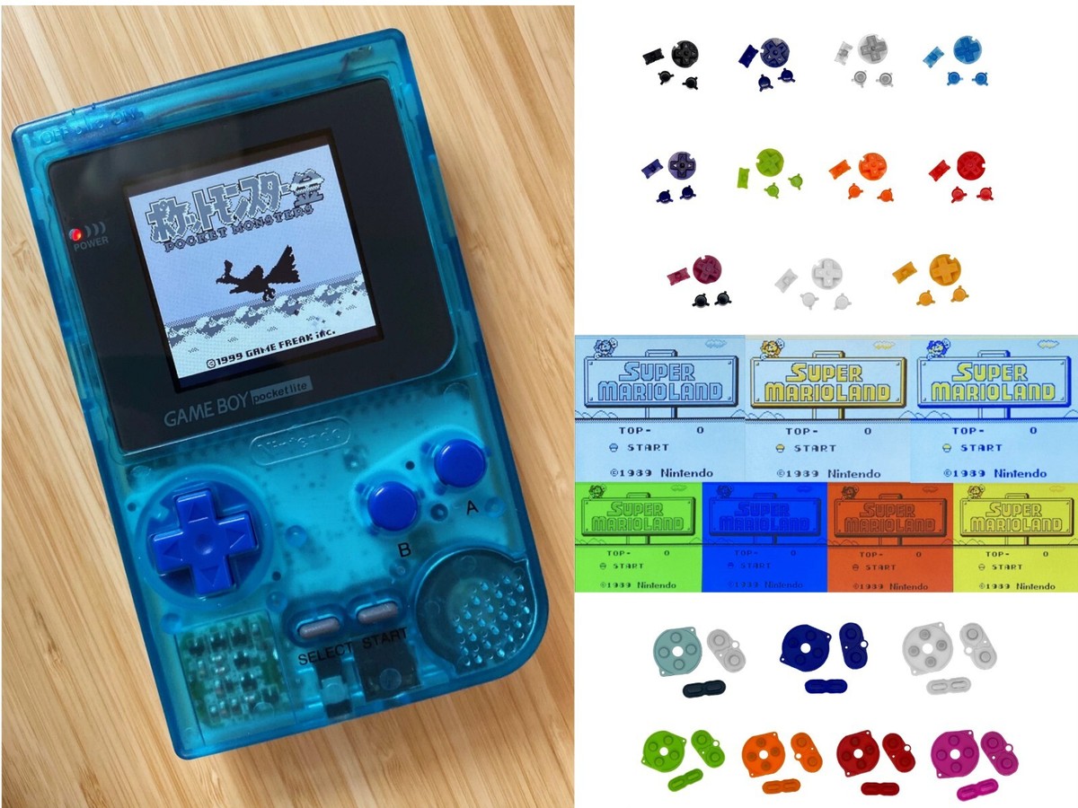 Nintendo Game Boy Pocket GBP System Backlit Bright LCD Custom PICK  