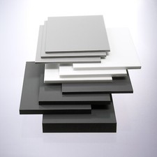 PVC HART PLATTE (32,40-405,00 €/m²) 2-20 mm WEIß POLYVINYLCHLORID KUNSTSTOFF