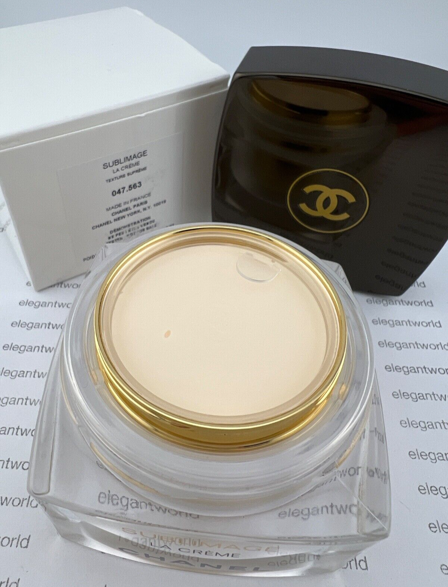 CHANEL Sublimage La Creme TEXTURE SUPREME Made In France NEW 100