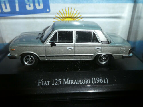 Fiat Mirafiori 125 Special Silver 1981 Buenos Aires Taxi LHD de Centauri Milán - Imagen 3 de 5