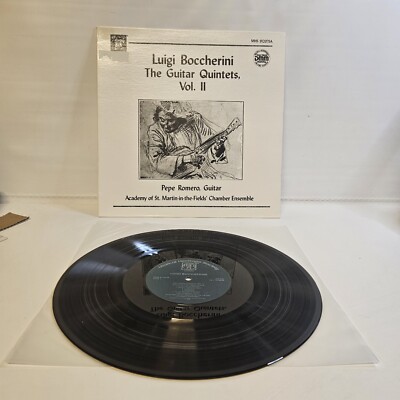 Luigi Boccherini: The Guitar Quintets, Vol. II - MHS 912075A - Vinyl LP- RARE