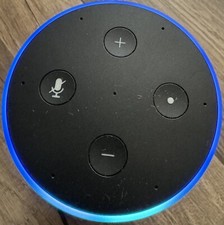 Amazon Echo Plus Smart Assistant Speaker Alexa XC56PY Red Works Great