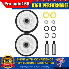 2Pack Dryer Roller Wheel Drum Support Kit 303373K Fit For Maytag 12001541 312948