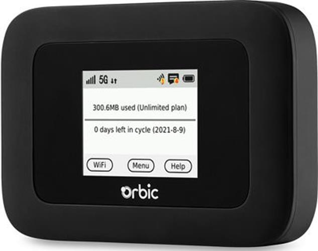 Orbic R500L5 Speed 5G UW HOTSPOT MOBILE MODEM MiFi GSM UNLOCKED VERIZON ...