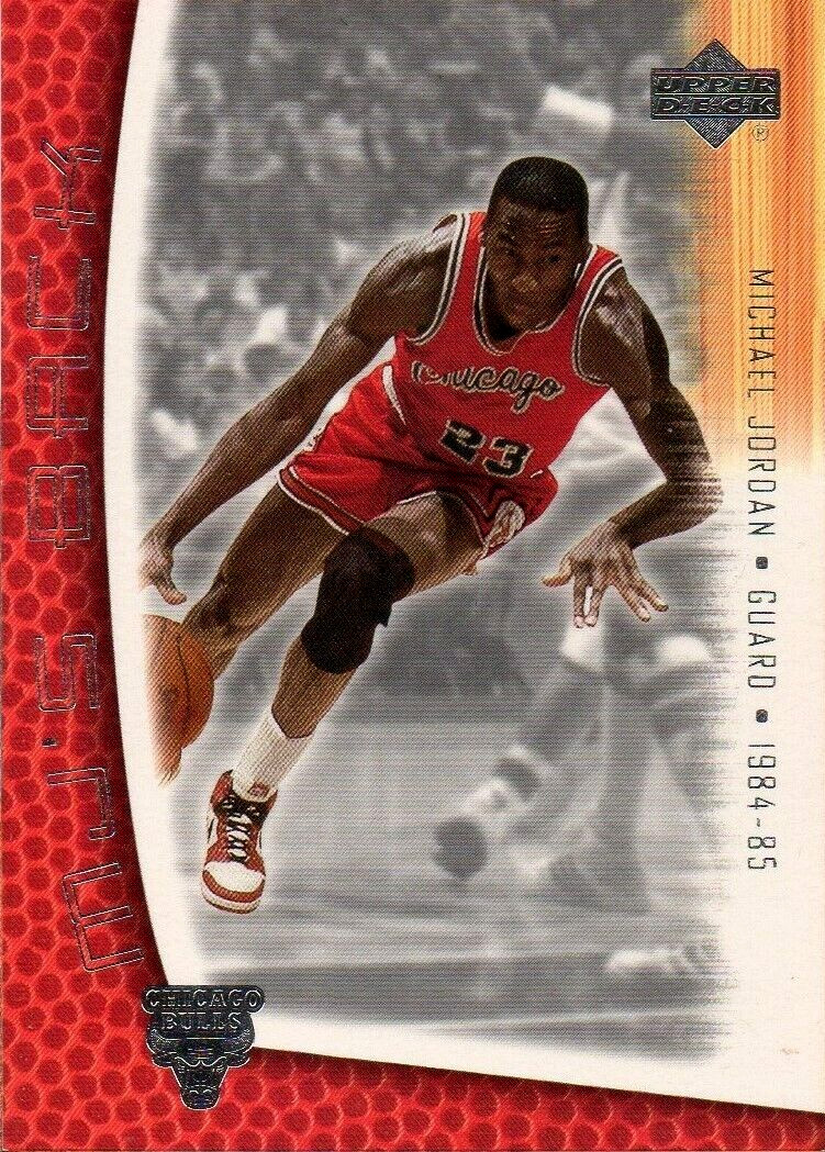 2001-02 UPPER DECK MICHAEL JORDAN MJ'S BACK #MJ-3 BASKETBALL CARD