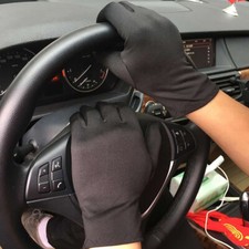 Herren Schwarz Weiß Etikette Dünn Stretch H...