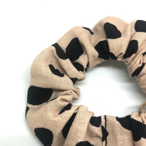 Leopard Navy Polkadot Floral Stars Ponytail Hair Elastic Tie Scrunchies Scrunchy - Picture 14 of 35