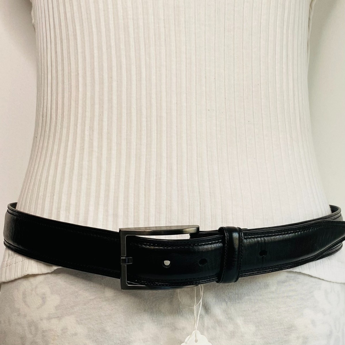 Statement belt by Axcess made in Italy genuine leather Western esque Shyanne Women main image 2