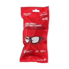 2 Pack Milwaukee 48-73-2021 Clear Performance Safety Glasses Fog-Free (Polybag)