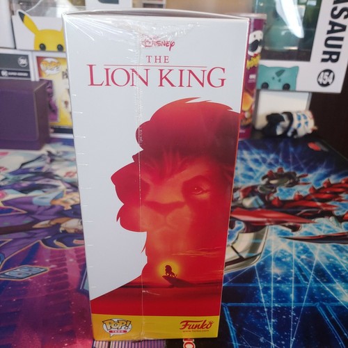 Funko King POP! & Camiseta MUFASA Flocked #495 Target Exclusiva Talla L Sellada - Imagen 4 de 5