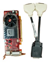 Dell ATI Radeon Hd 3450 Dms-59 256mb Y103d Pcie X16 S-video Graphics Card B629