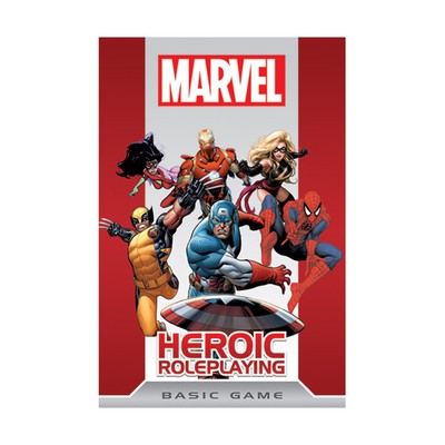 Margaret Weis Marvel Heroic RPG Marvel Heroic Roleplaying Basic Game VG+