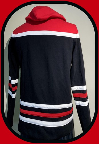 WISCONSIN BADGER CHAMPION ADULT SMALL HOODED STITCHED SWEATSHIRT FREE SHIPPING - Picture 4 of 6