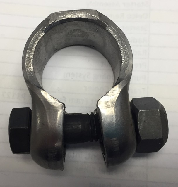 10 Pack Clamp Loop w/Nuts & Bolts Humvee HMMWV NSN 5340011918161 eBay