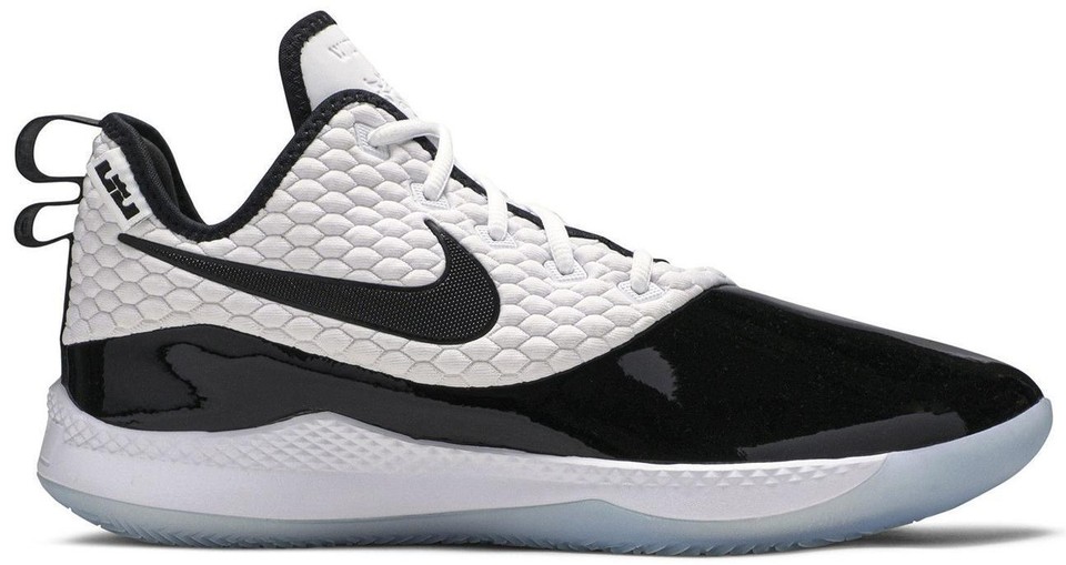 NIKE LEBRON WITNESS Ⅲ Nike LeBron Witness 3 White Chrome 2020 men's sz 9.5 basketball