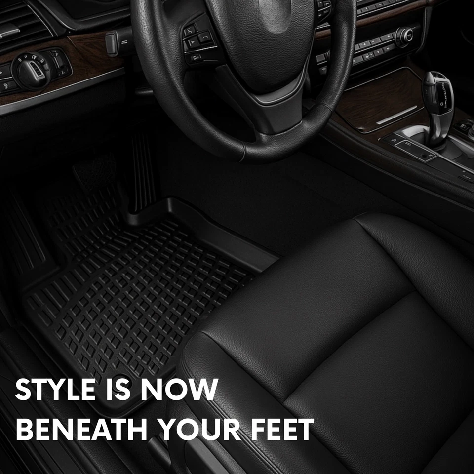 Alfombrillas Fiat Linea 2007-2025 | Alfombrilla Custom Fit Negro Foto 3 de 4