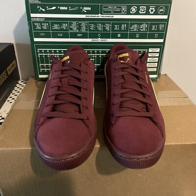 Puma Suede Triplex Mens 12 Sneakers Shoes Burgundy 381175-2  display picture 2