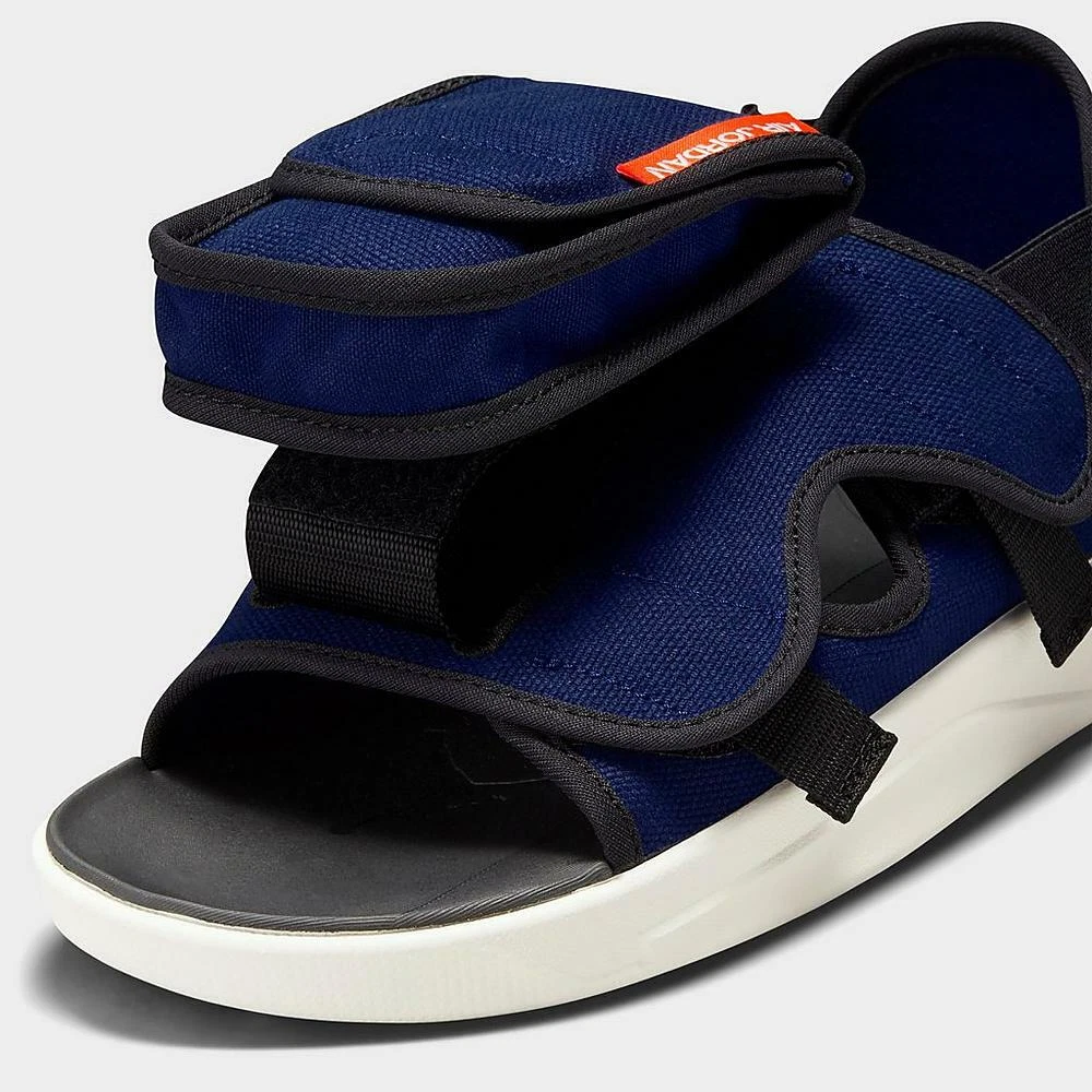 Sandali Nike Air Jordan LS Slide Deep Royal Blu Nero Fly Time NUOVI! CZ0791 400