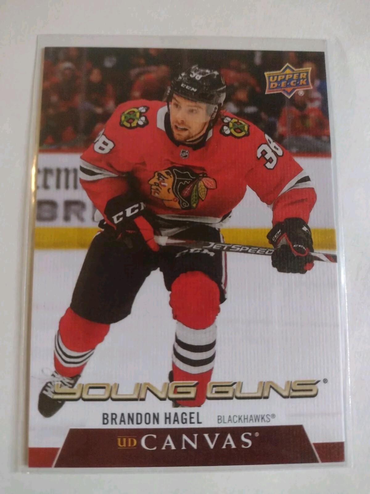 2020 20-21 UPPER-DECK UD CANVAS YOUNG GUNS #C221 BRANDON HAGEL RC ROOKIE