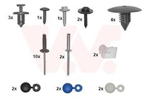 Van Wezel 4367794 Montagesatz, StoßFäNger FüR Renault