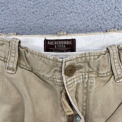 Abercrombie Cargo Pants Mens 30 Vintage Fatigues Y2K Baggy Abercrombie Cargo Pants Mens 30 Vintage Fatigues Y2K Baggy