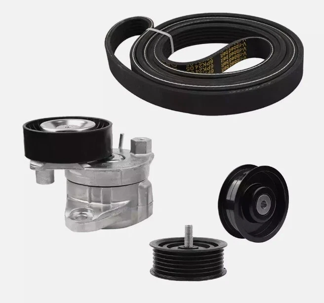 New Serpentine Belt Drive Kit A2722000270 For Mercedes C300 C350 E350 E550 US - Image 4 of 4