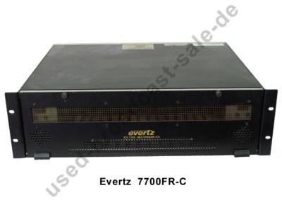 Evertz 7700FR-C - Leerframe 3RU