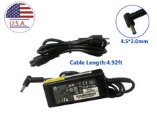 New HP 17-by2053cl 17-by3053cl 17-by3063st 17-by3051cl 45W AC Adapter Charger