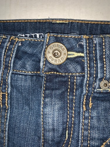 Brand New- Guess Denim Mini Skirt Girls (Size 8) - Picture 3 of 9