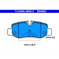 ATE BremsbeläGe 13.0460-4882.2 BremsklöTze FüR Mercedes-Benz V-Klasse W447