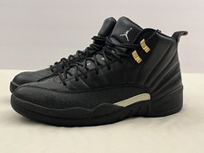 Nike Air Jordan 12 Retro The Master Size 12 130690-013 Black White Gold XII