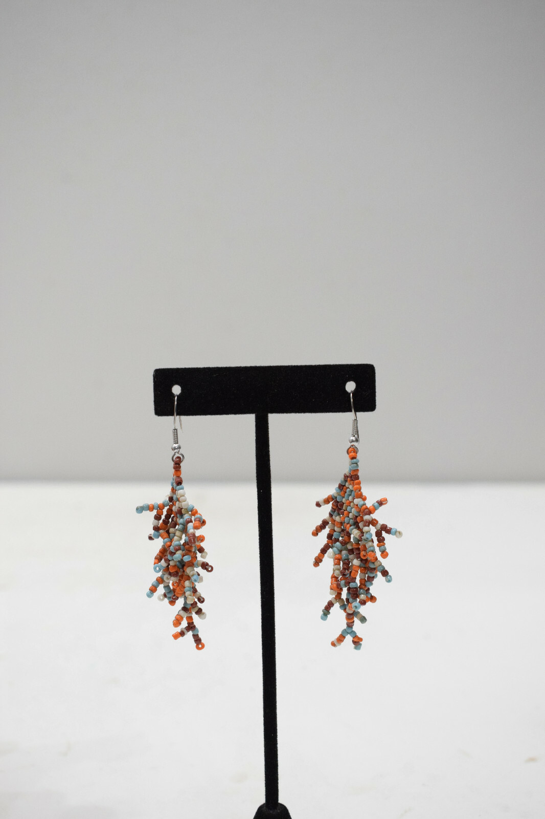 Multi-Colored Glass Beaded Earrings for a Vibrant Style