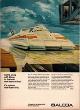1969 • ALCOA print ad • 1960s Aluminum Vintage speed boat ADV-50