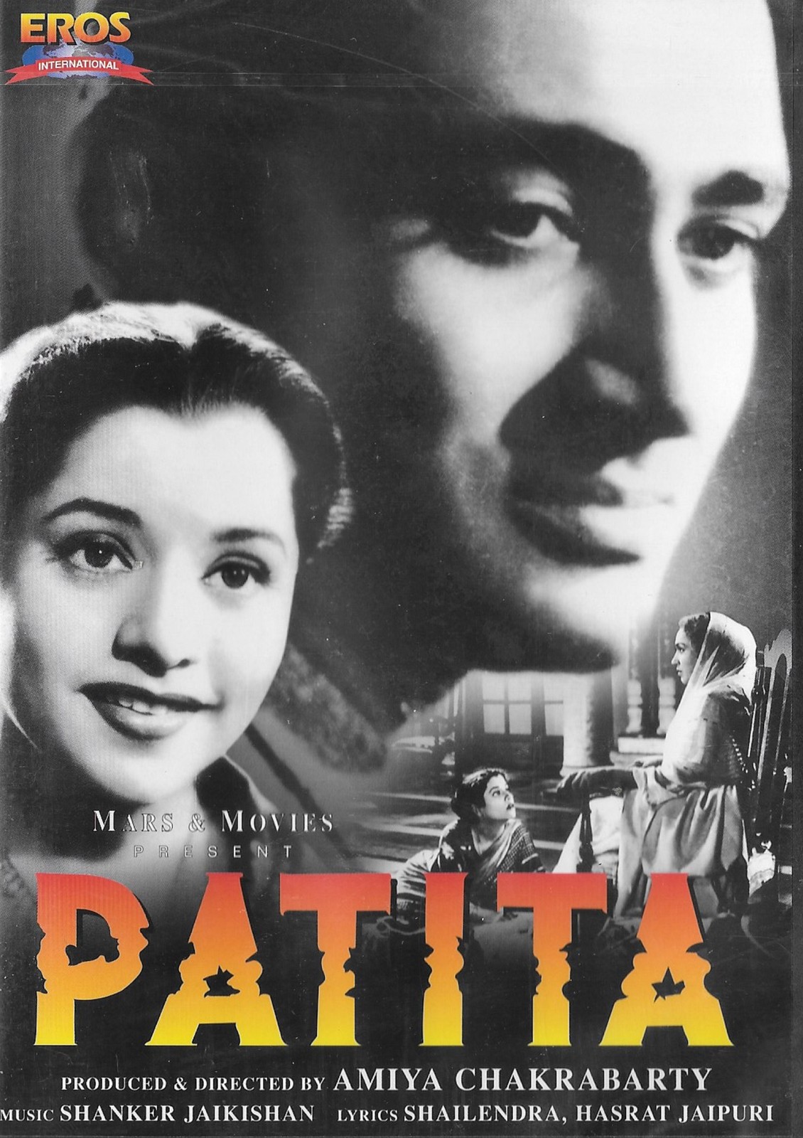 PATITA - DEV ANAND - USHA KIRON - NEW EROS BOLLYWOOD DVD - FREE UK POST