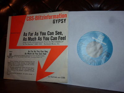 Gypsy As Far As You Can See As Much Prog Psych PR-Co