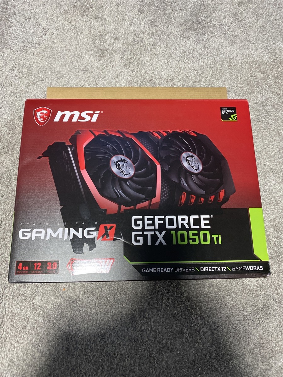 HOT Msi Nvidia Geforce Gtx 1050 Ti Gb MSI NVIDIA GeForce GTX