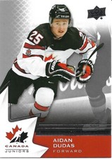 Aidan Dudas #41 - 2020 Team Canada Juniors - Base
