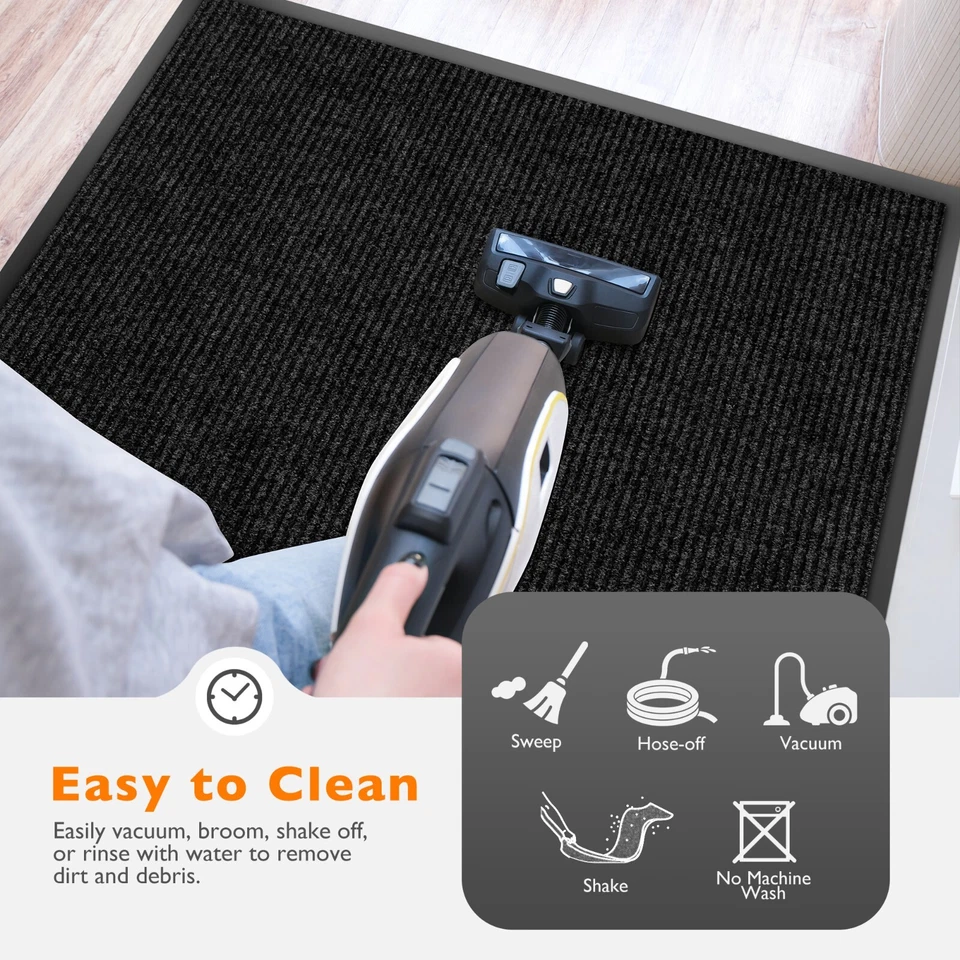 Entrance Mat Front Door Doormat for Indoor Outdoor Heavy Duty Commercial Mats - Image 3 of 4