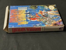 DRAGON WARRIOR II NES BOX ONLY NINTENDO SEAL NICE ENIX