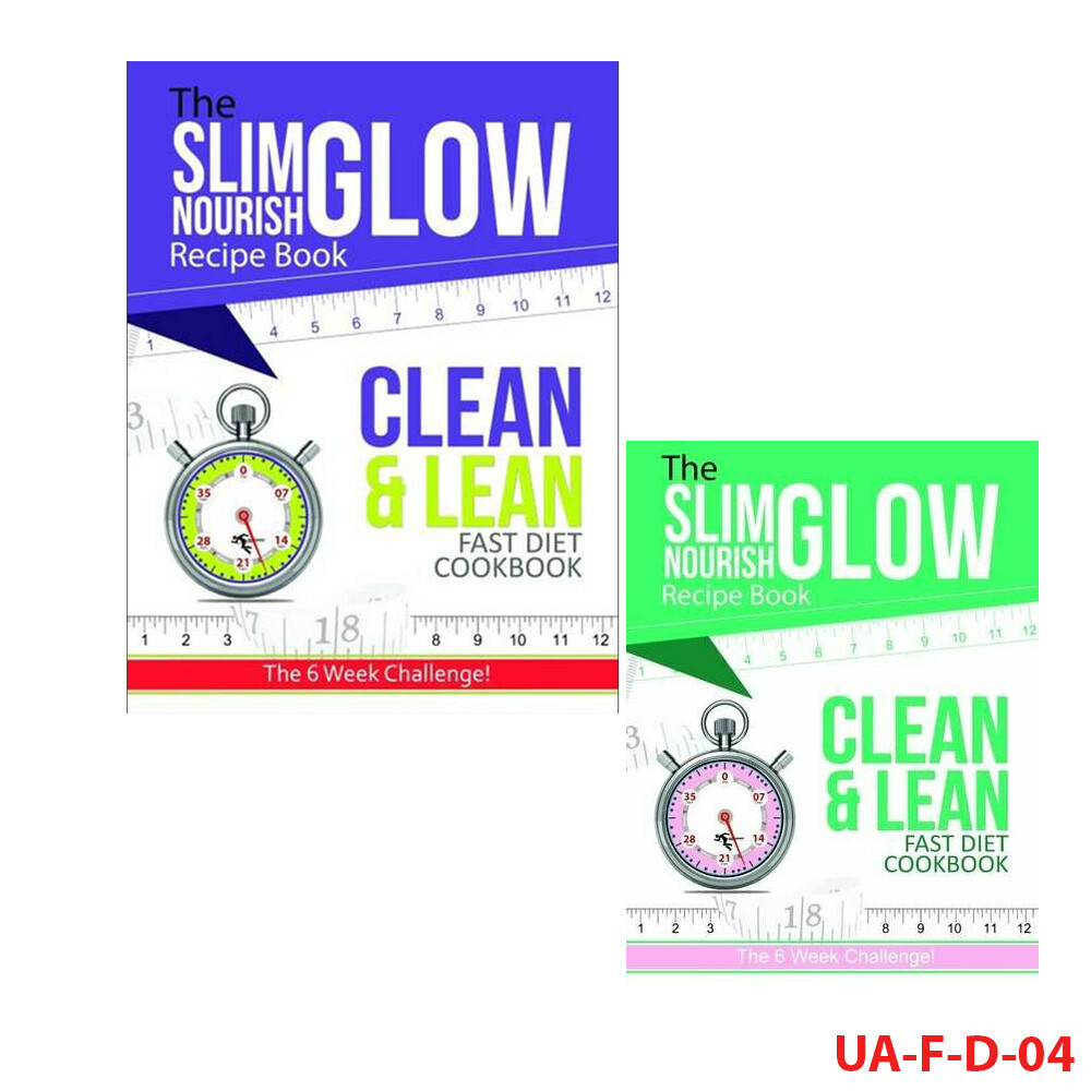 Cook Vitality 2 Books Collection Set slim glow nourish clean, 6 week challenge - Image 2