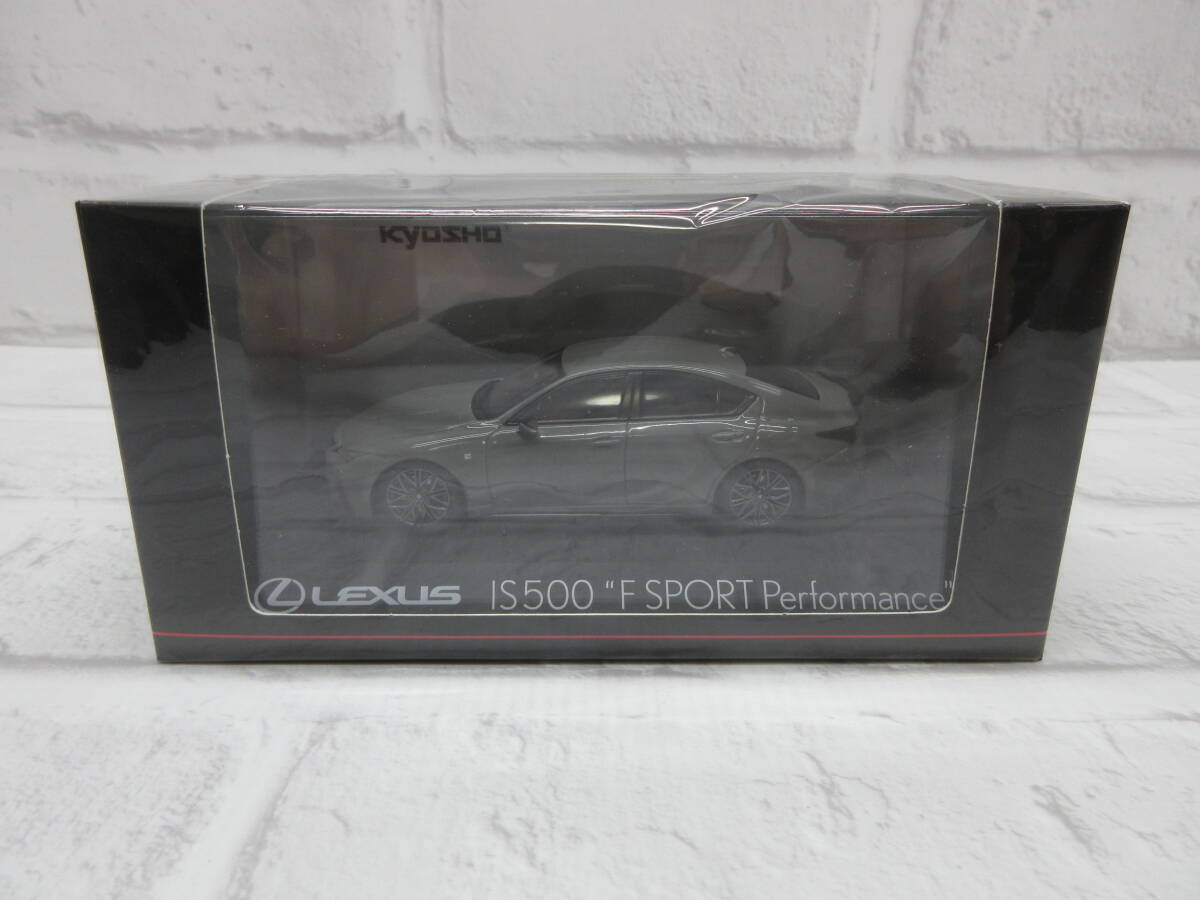 京商1/43 レクサス IS500 FSPORTS performance