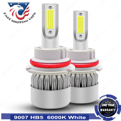 For Mitsubishi Lancer 2002-2007 LED Headlight Bulbs High&Low Dual Beam White