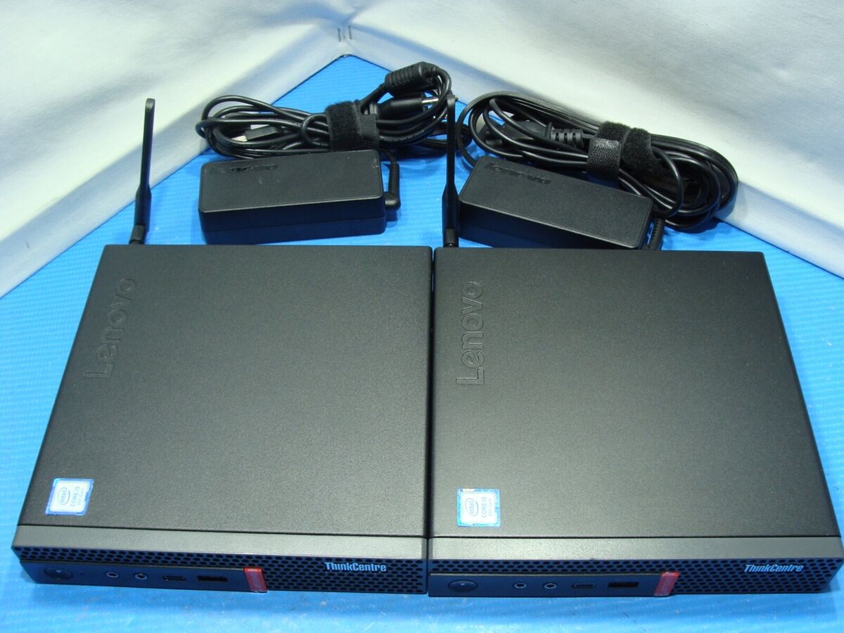 Lot of 2 Lenovo ThinkCentre M720q Intel i5-8400T 8GB RAM 256 Lot of 2 Lenovo ThinkCentre M720q Intel i5-8400T 8GB RAM 256