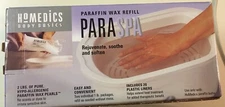 New HOMEDICS PARA SPA 2 LBS PARAFFIN WAX REFILL Pearls + 20 Plastic Liners
