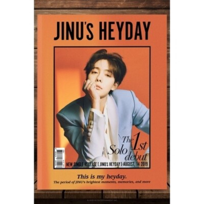 Gewinner Jinwoo-[Jinu's Heyday] 1. Single 2er SET CD + Poster/Auf + Buch + etc + Geschenk + Trackin