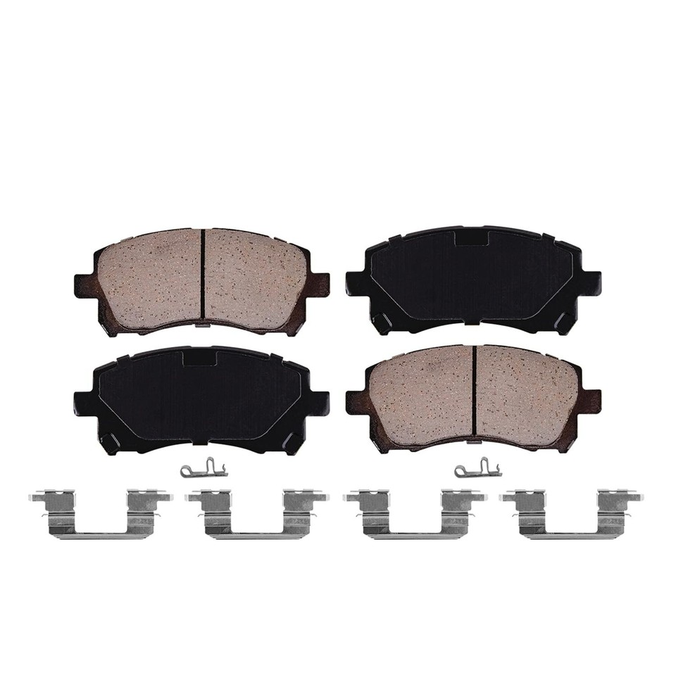 WRX Brake Kit Rear Ceramic Brake Pads For Subaru - Fits Forester, Impreza, WRX, Legacy, More Break Pads Front And Rear - Foto 8