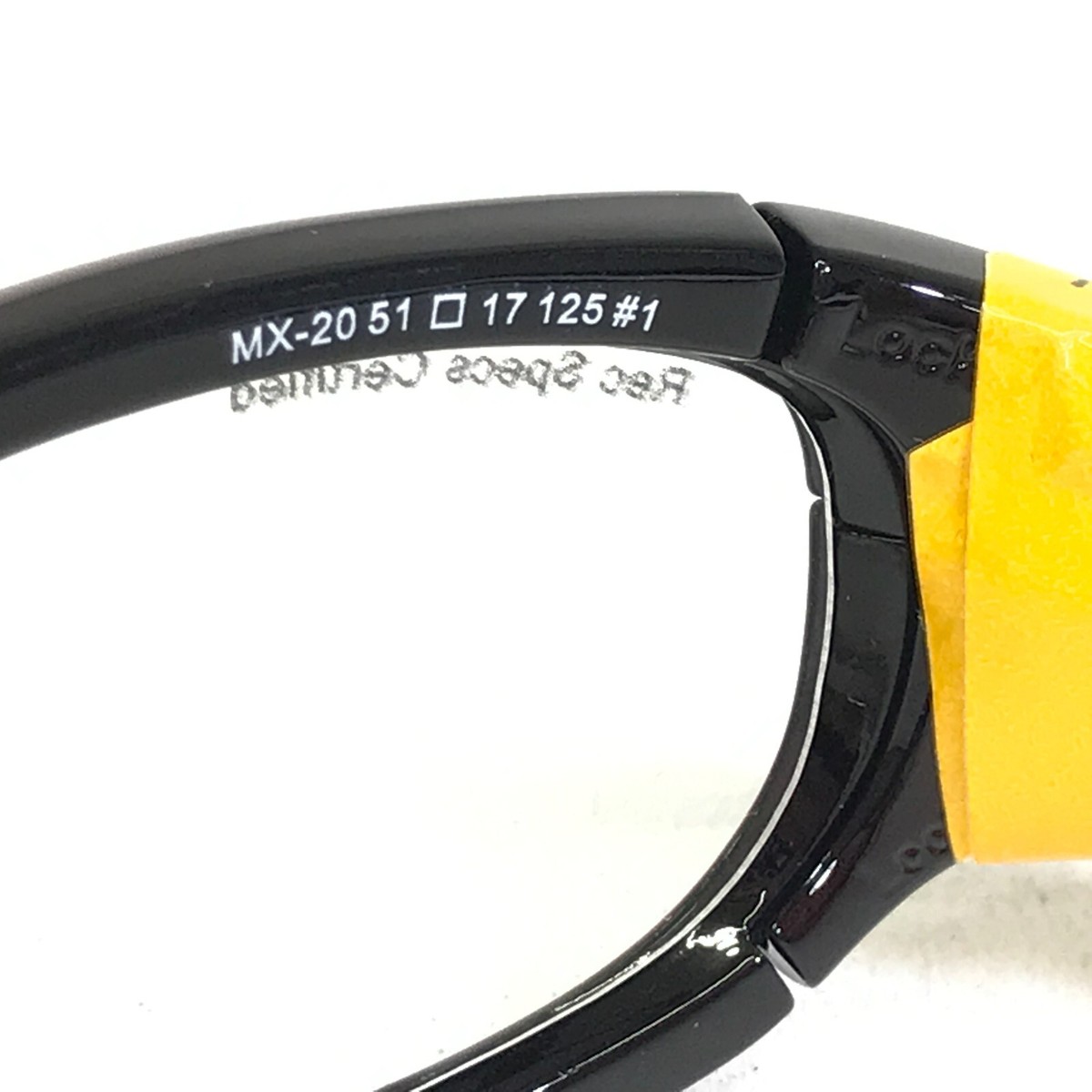 Liberty Sport Rec Specs Sports Goggles MAXX MX20 #1 Black Shiny