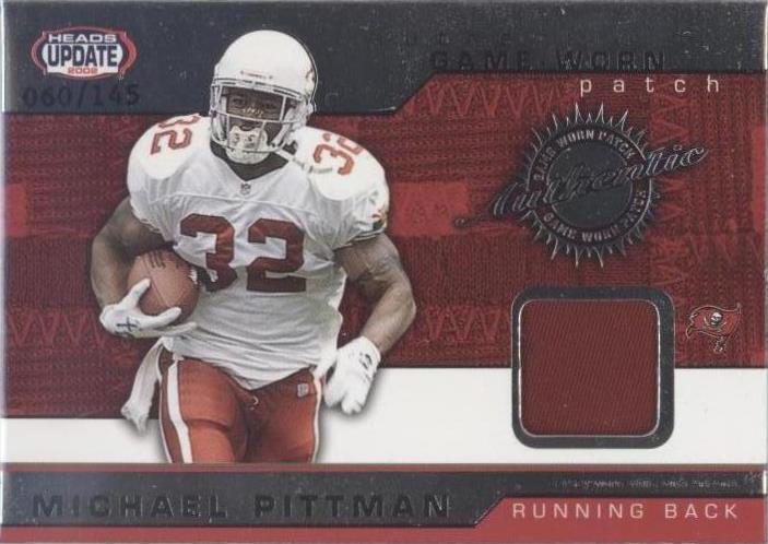 2002 Pacific Heads Update Michael Pittman #50 - 1 of 2