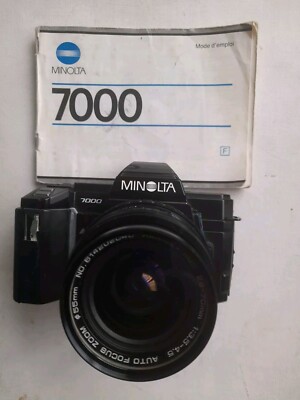 MINOLTA 7000 Kamera und Objektiv HANIMEX Fotos 